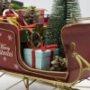 Miniaturmodel eines Weihnachtsschlittens aus Zinn – Bild 6