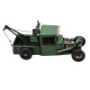 Miniaturmodel eines Hot-Rod-Abschleppwagens aus Zinn in Tannengrün – Bild 10
