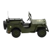 Offener Miniaturmilitärjeep aus Zinn – Bild 11