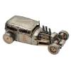 Miniaturmodel eines Hot-Rods aus Zinn in Silber- und Bronzefarben – Bild 11