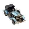 Miniaturmodel eines Oldtimers aus Zinn aus den 1920er Jahren in Metallic-Blau – Bild 5