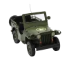Offener Miniaturmilitärjeep aus Zinn – Bild 12