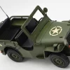 Offener Miniaturmilitärjeep aus Zinn – Bild 3