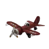Miniaturmodel einer britischen Spitfire aus Zinn in Knallrot