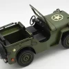 Offener Miniaturmilitärjeep aus Zinn – Bild 4