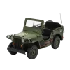 Offener Miniaturmilitärjeep aus Zinn