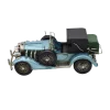 Miniaturmodel eines Oldtimers aus Zinn aus den 1920er Jahren in Metallic-Blau – Bild 10